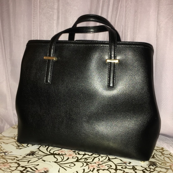 KATE SPADE Black Evangeline Patterson Medium Satchel/Crossbody - Picture 5 of 8
